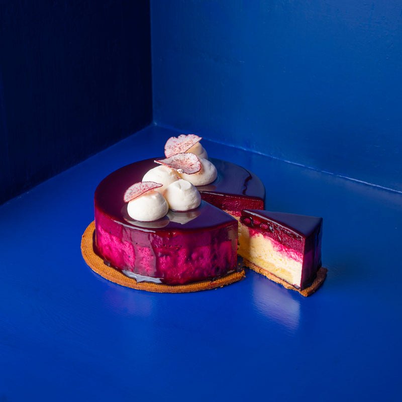 cerise cherry tonka dessert torte cake french pastry