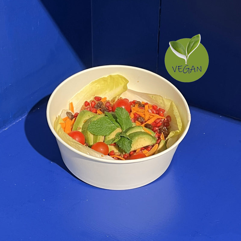 Dinkel Spelt Vegan Salat Green epautre avocado