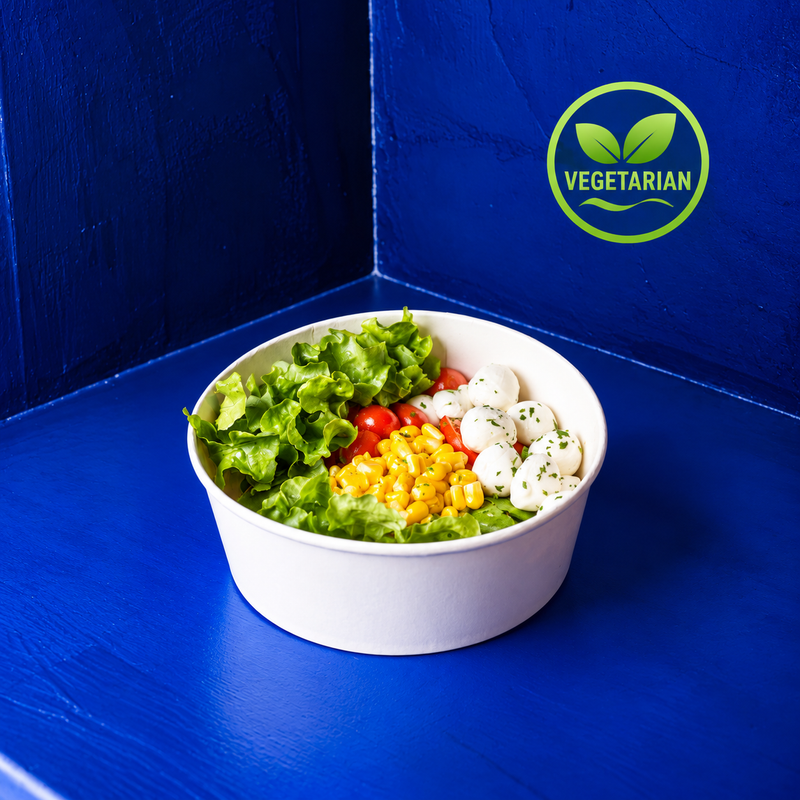 Salade avocat et mozzarella