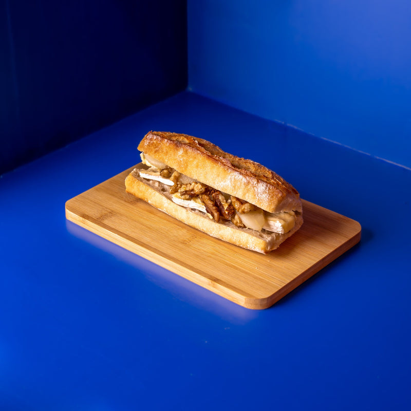 Sandwich au brie et poires