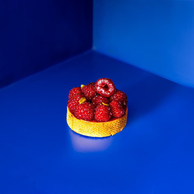 Tartelette aux framboises