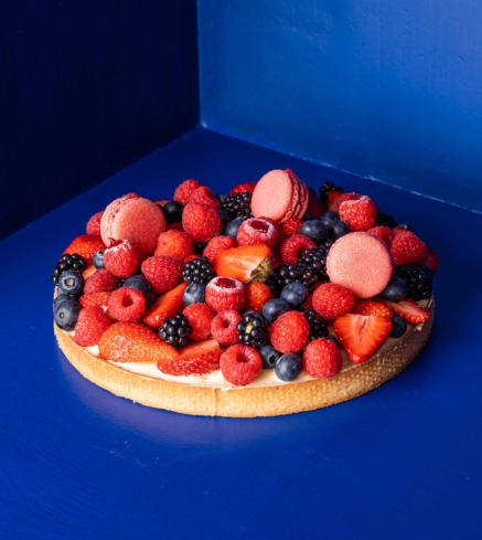 Tarte fruits rouges red berries summer fresh fruit