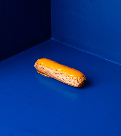 eclair mangue patisserie francaise mango dessert passion fruit