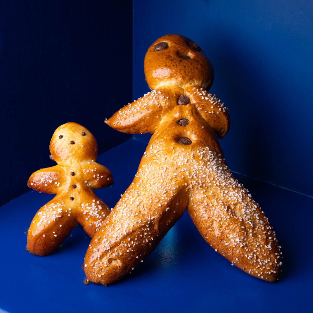 Grittibänz Samichlaus Saint Nicolas bun