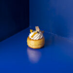 baba au rhum classic french pastry exotic mango dessert