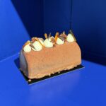 chocolate orange Yule Log, blood orange Yule log cake, Christmas Yule log, dark chocolate Yule log, citrus chocolate dessert, holiday chocolate cake, festive bûche de Noël